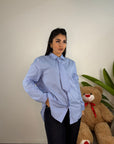 Camicia Maxi Con Cravatta
