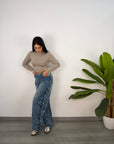 Jeans Monique Borchiette
