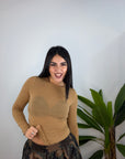 Maglietta Misto Cashmere