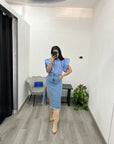 Gonna Denim Midi