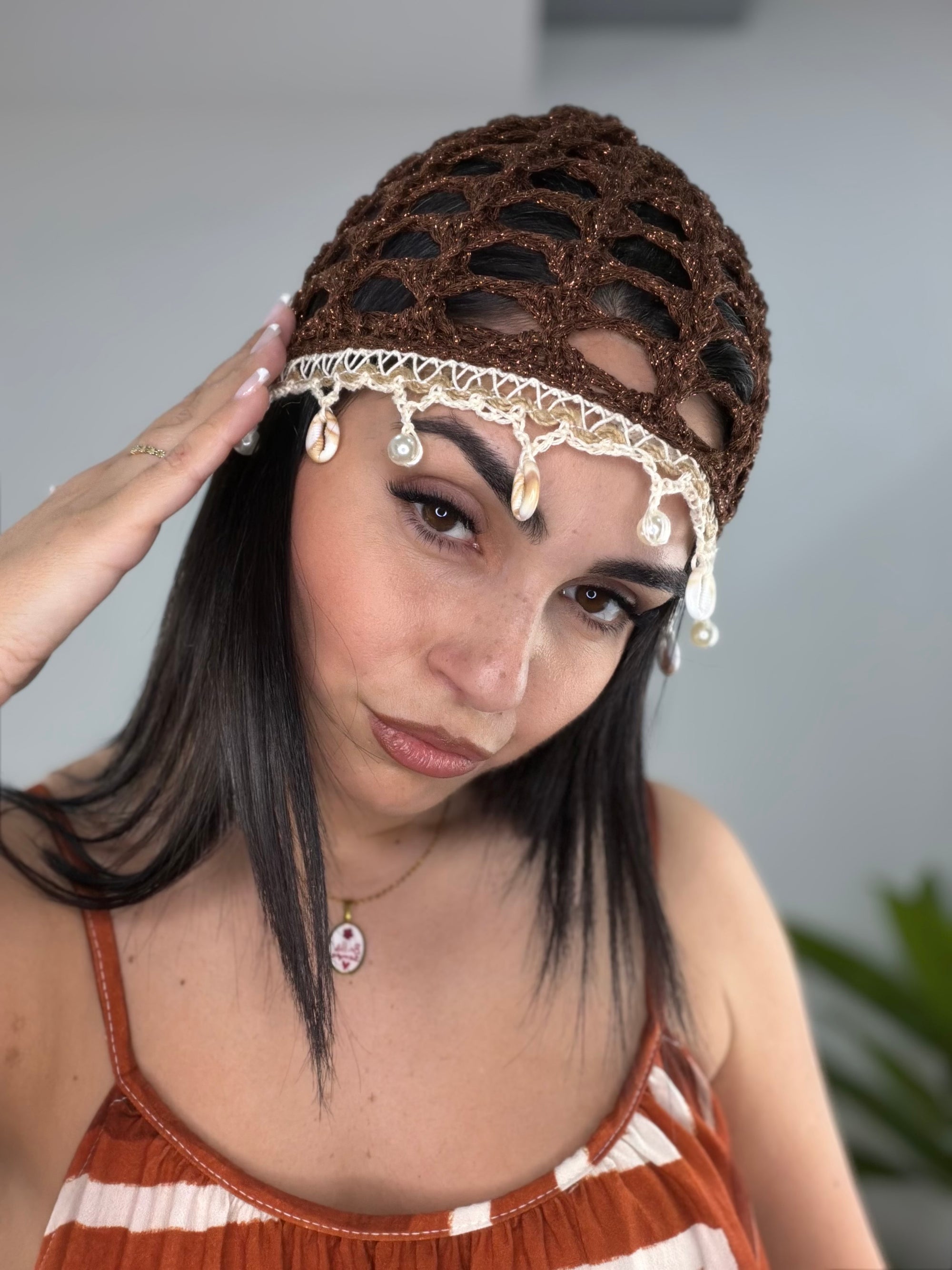 Crochet Cap Conchiglie