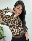 Camicia Leopard