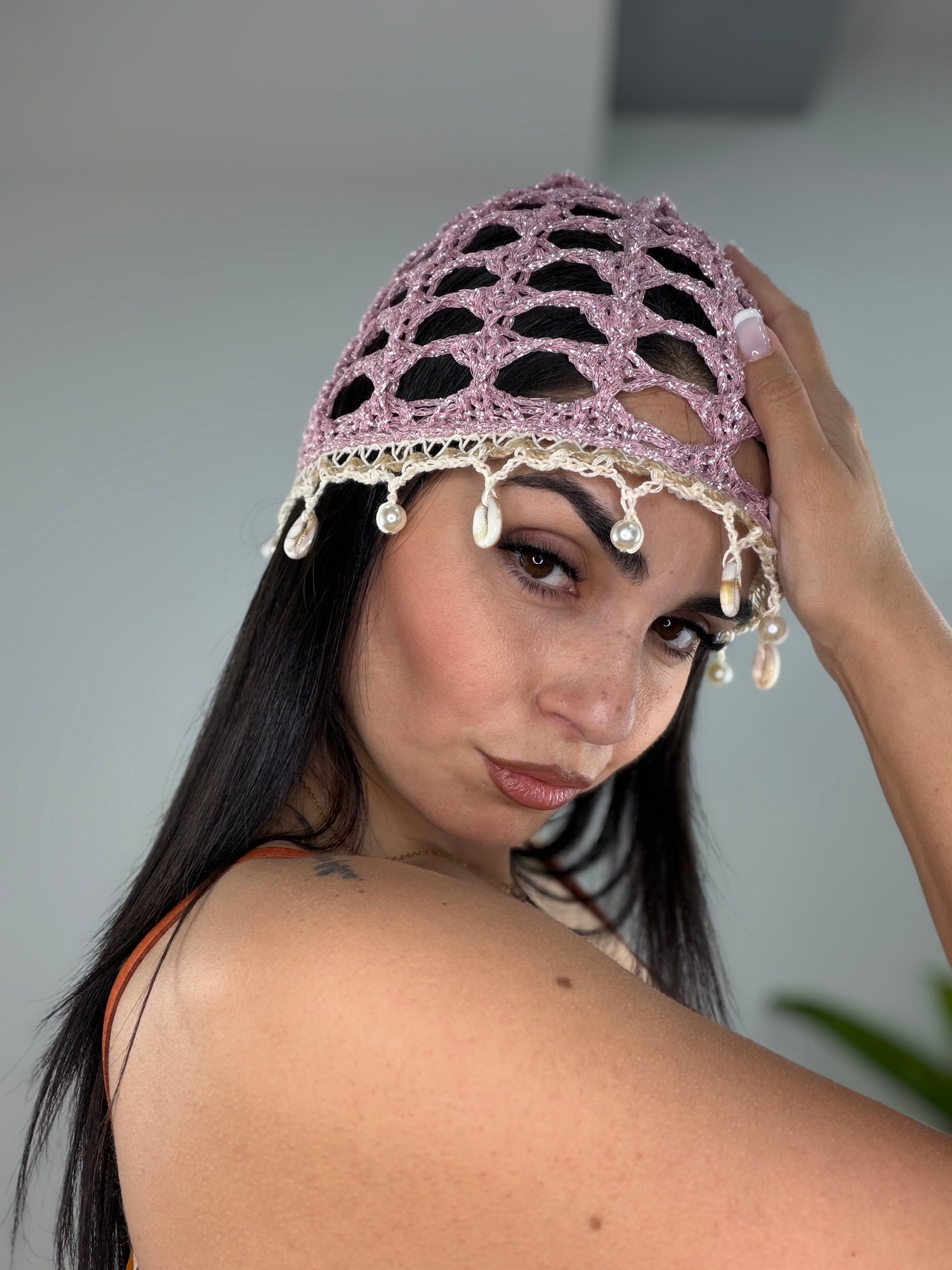 Crochet Cap Conchiglie