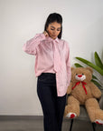 Camicia Maxi Con Cravatta
