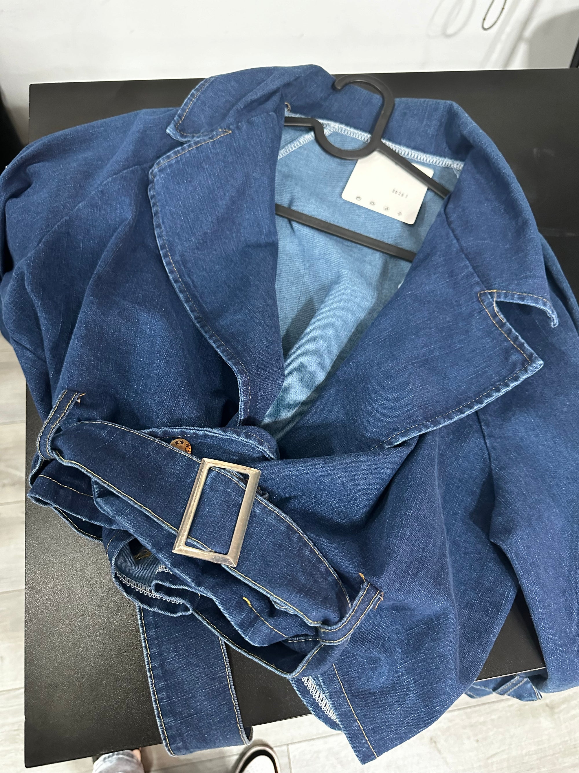 Trench in Denim