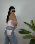 Jeans Palazzo Pink