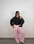 Pantalone Bubble Rosa