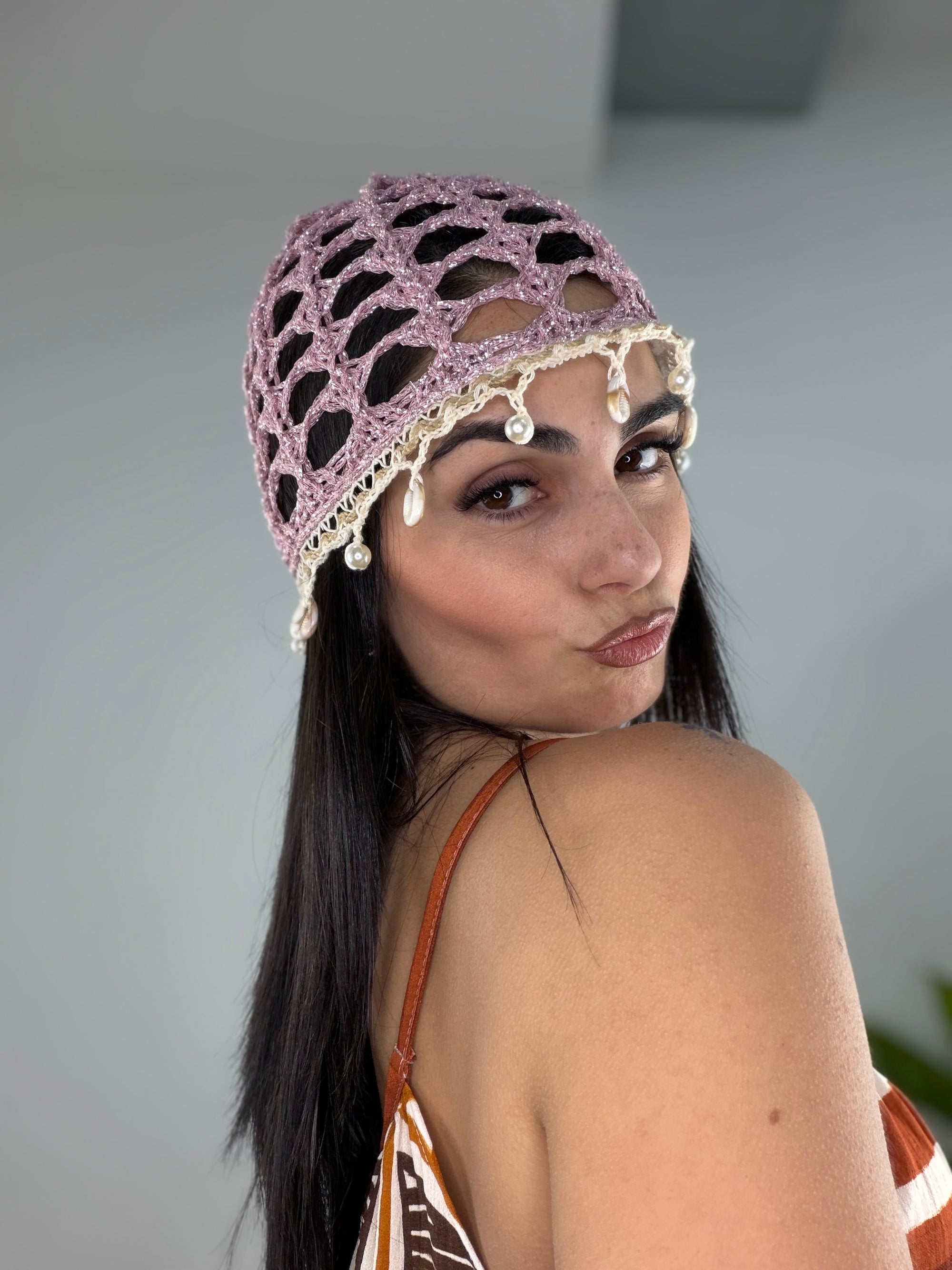 Crochet Cap Conchiglie