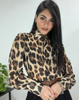 Camicia Leopard