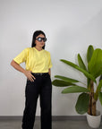 Jeans Palazzo Black