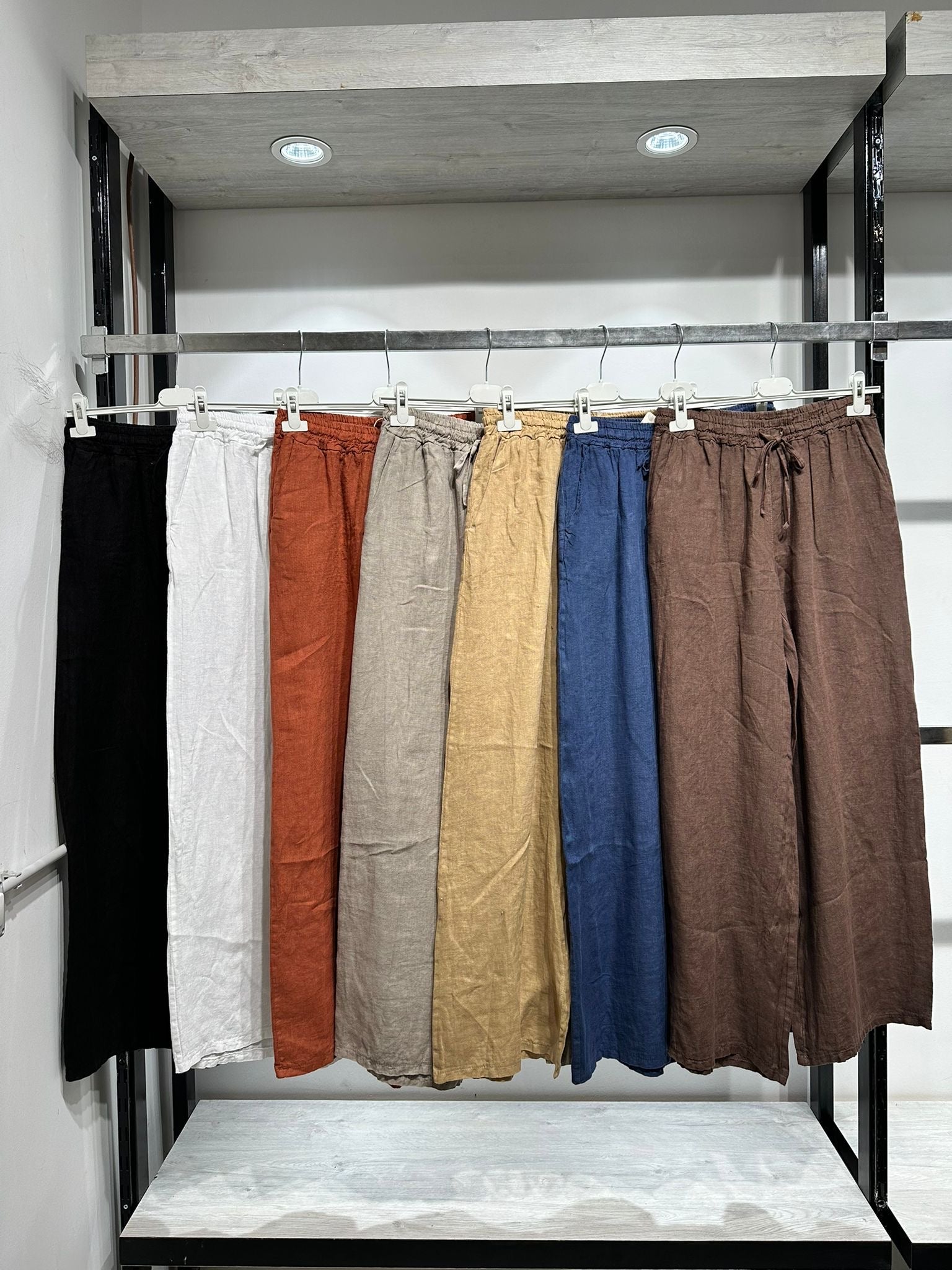 Pantalone Di Lino