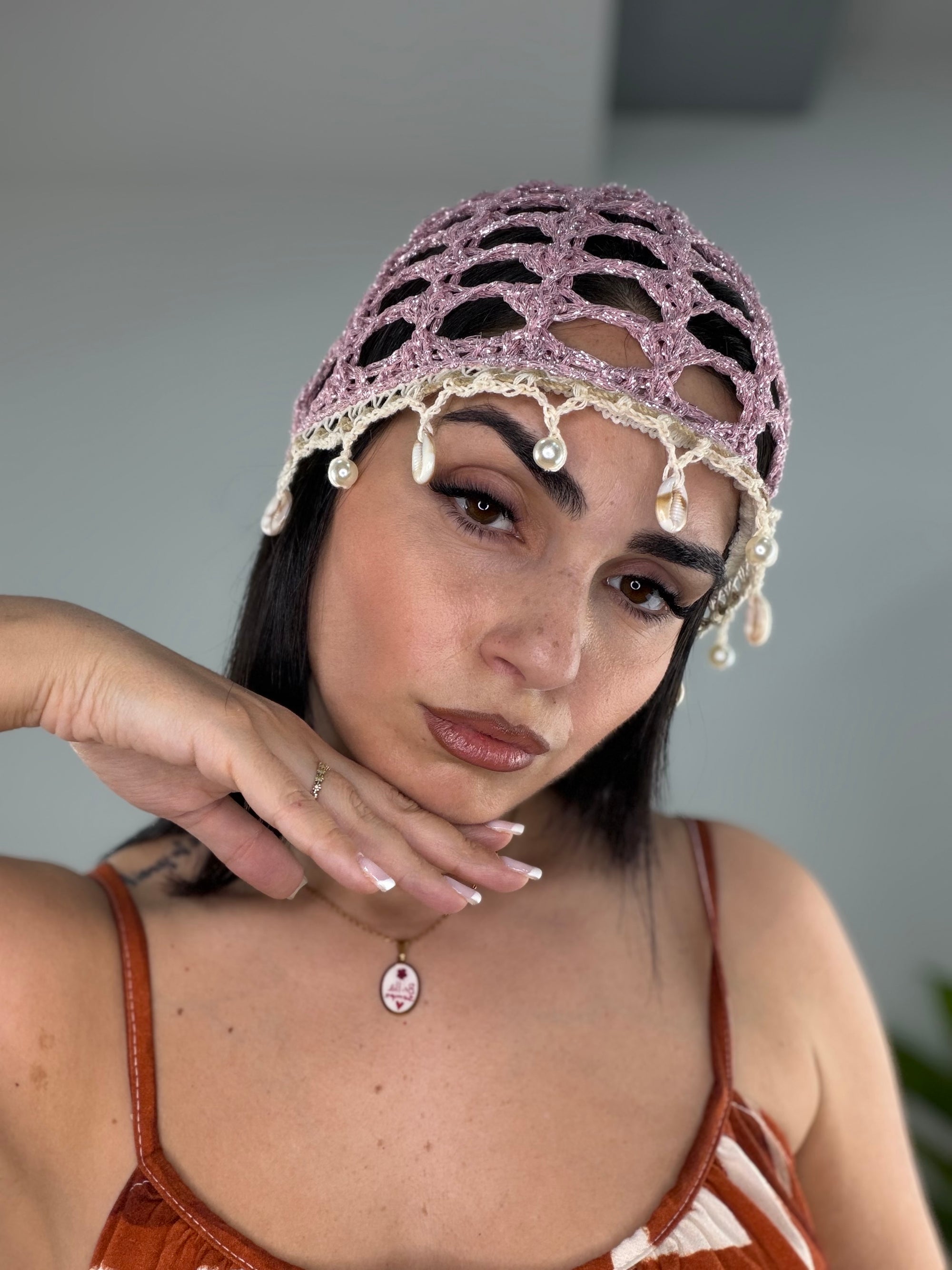 Crochet Cap Conchiglie