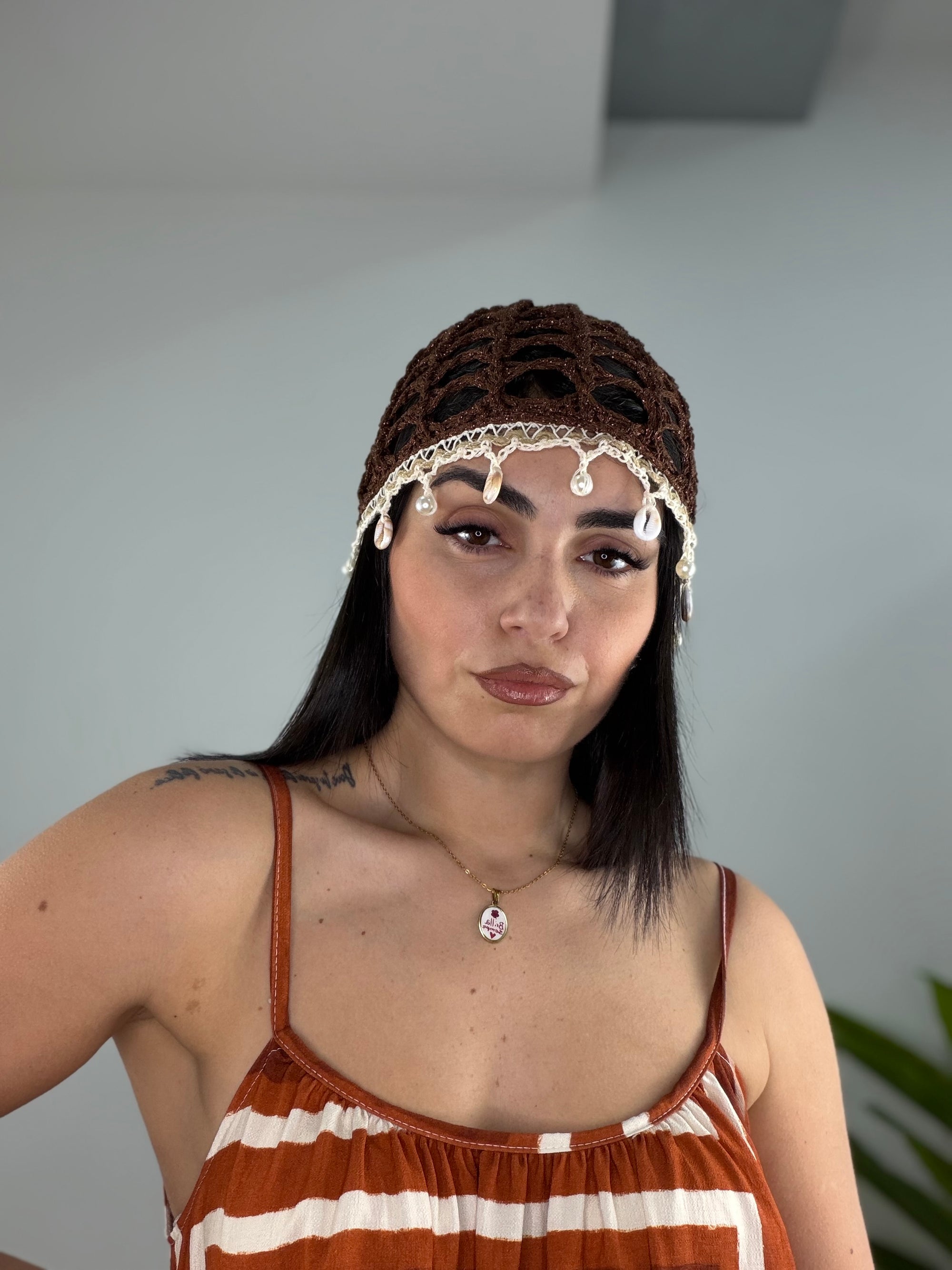 Crochet Cap Conchiglie