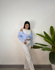Jeans White Pocket