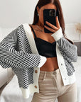 Cardigan Zig zag