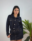 Gonna Denim Midy