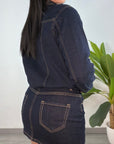 Gonna Denim Midy