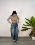 Jeans Monique Borchiette