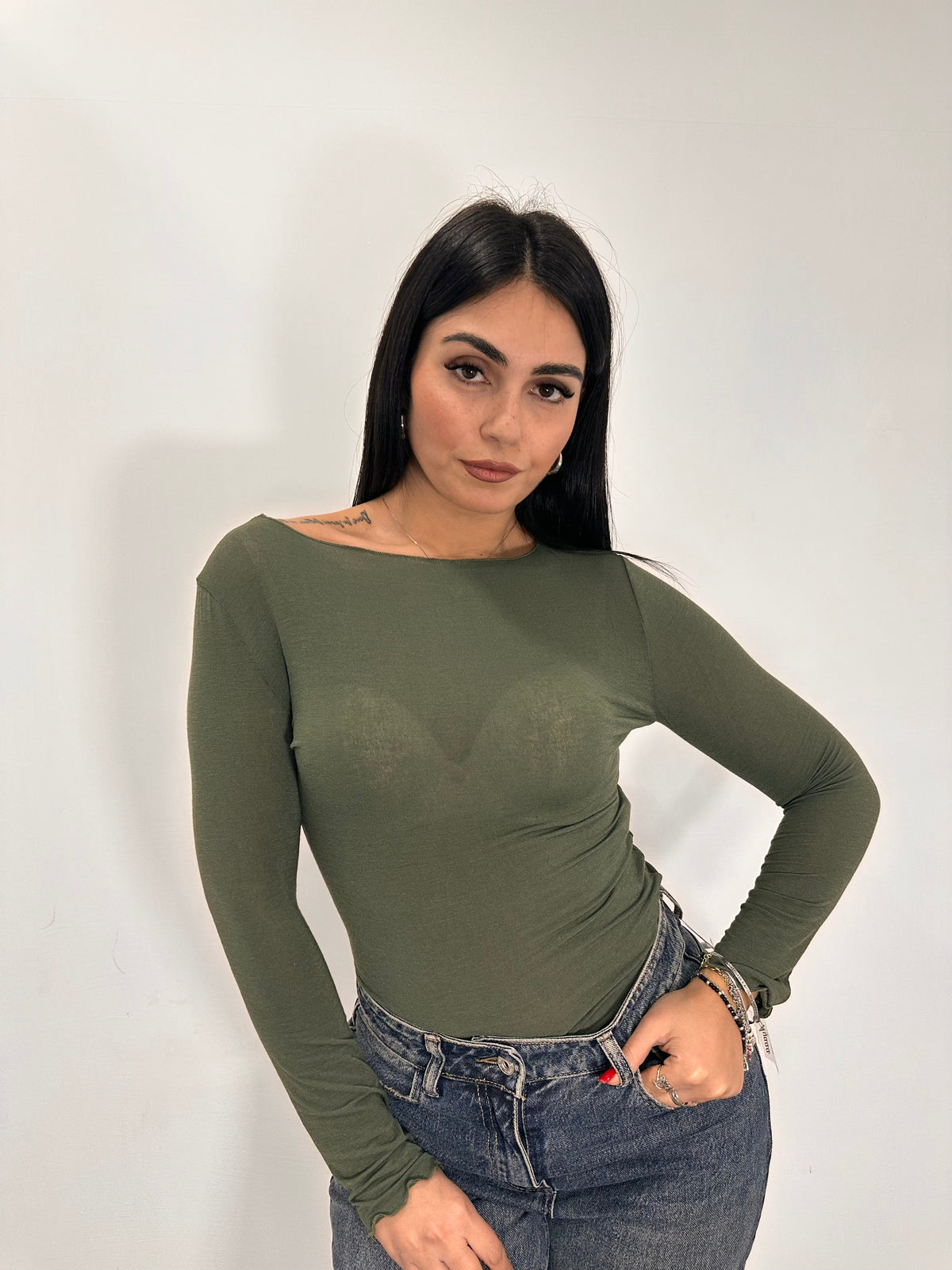 Maglietta Misto Cashmere