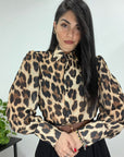 Camicia Leopard