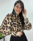 Camicia Leopard