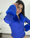 Cardigan Peluche