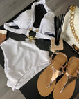 Costume Trikini White