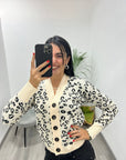 Cardigan Leopard