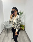 Cardigan Leopard