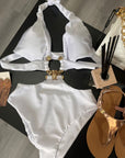 Costume Trikini White