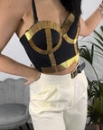 Bustier Gold