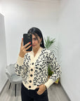 Cardigan Leopard